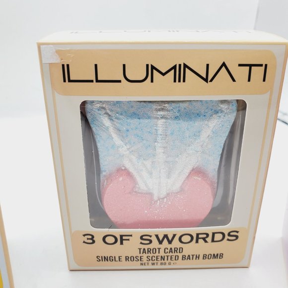 NIB BUNDLE of 4 ILLIMINATI TAROT CARD BATH BOMBS - Picture 5 of 8